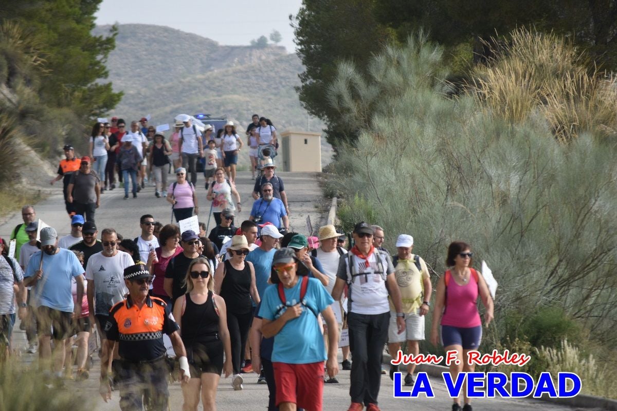 Imágenes de la marcha convocada por Plaza Nueva por la conexión ferroviaria con Albacete