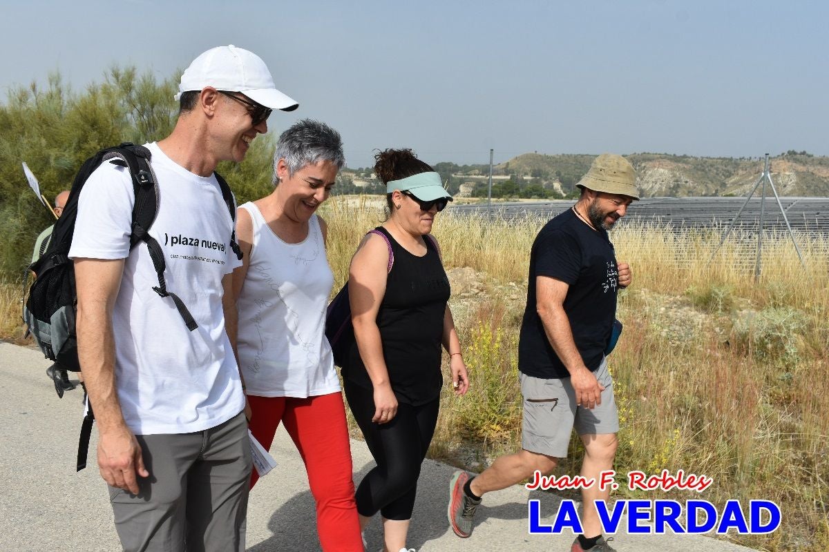Imágenes de la marcha convocada por Plaza Nueva por la conexión ferroviaria con Albacete