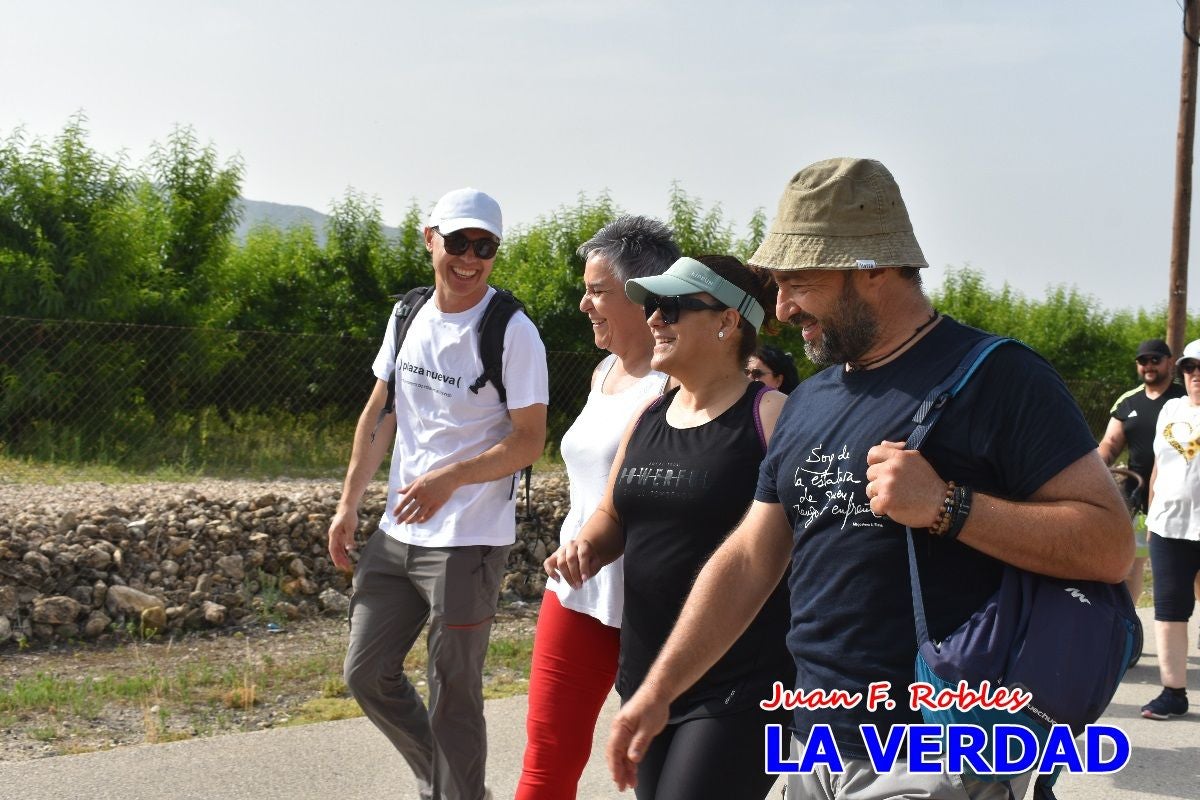 Imágenes de la marcha convocada por Plaza Nueva por la conexión ferroviaria con Albacete
