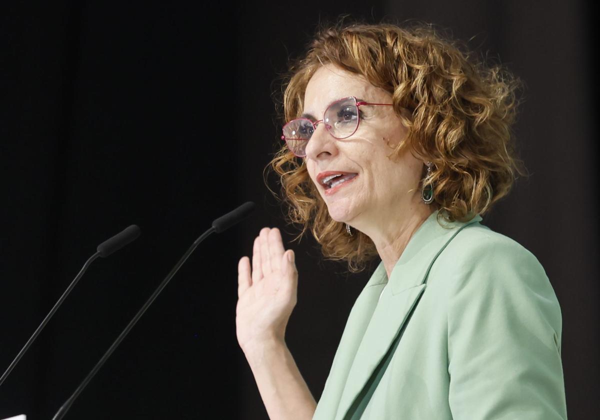 La ministra de Hacienda, María Jesús Montero, en una imagen de archivo.