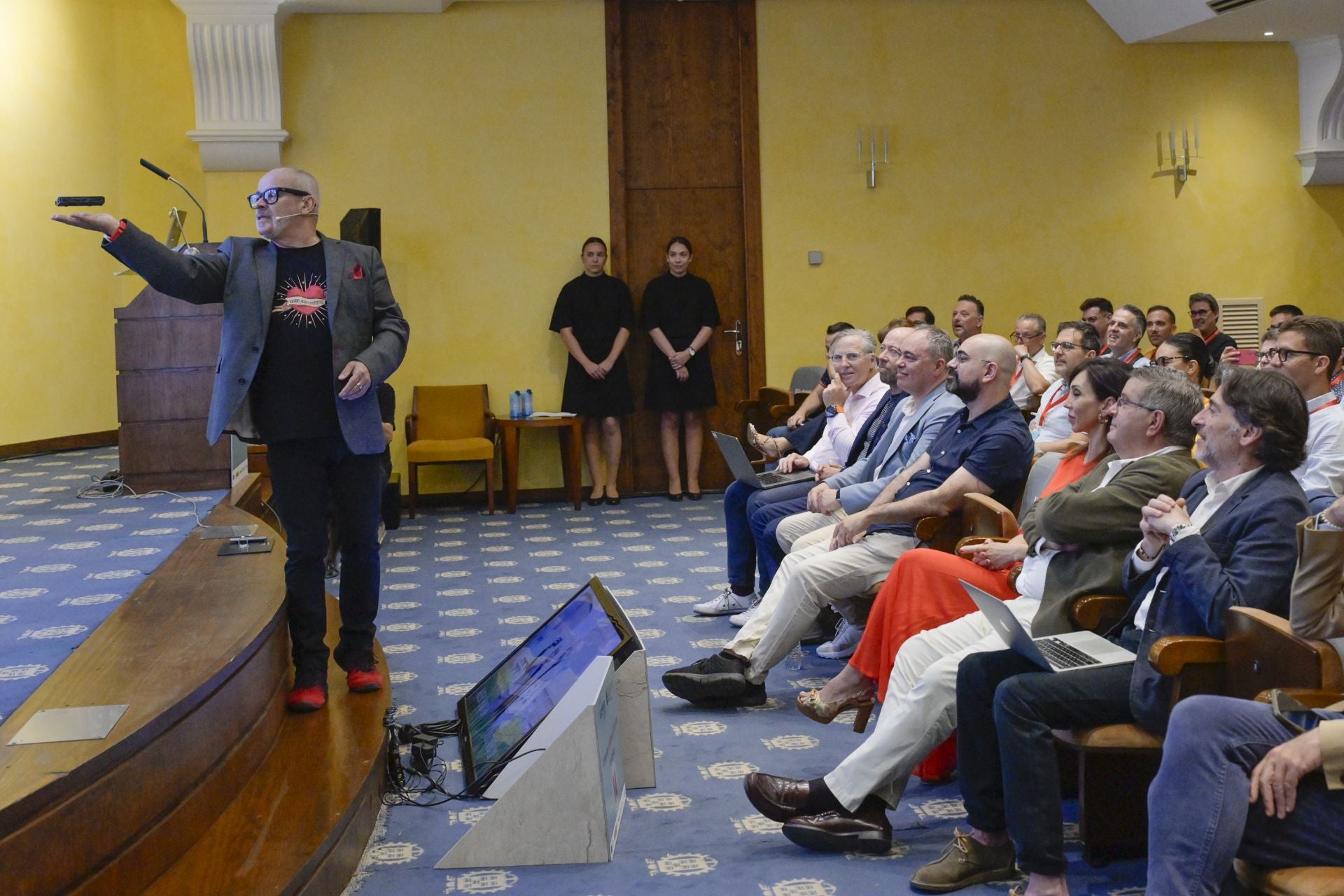 El evento sobre inteligencia artificial en la Cámara de Comercio de Murcia, en imágenes