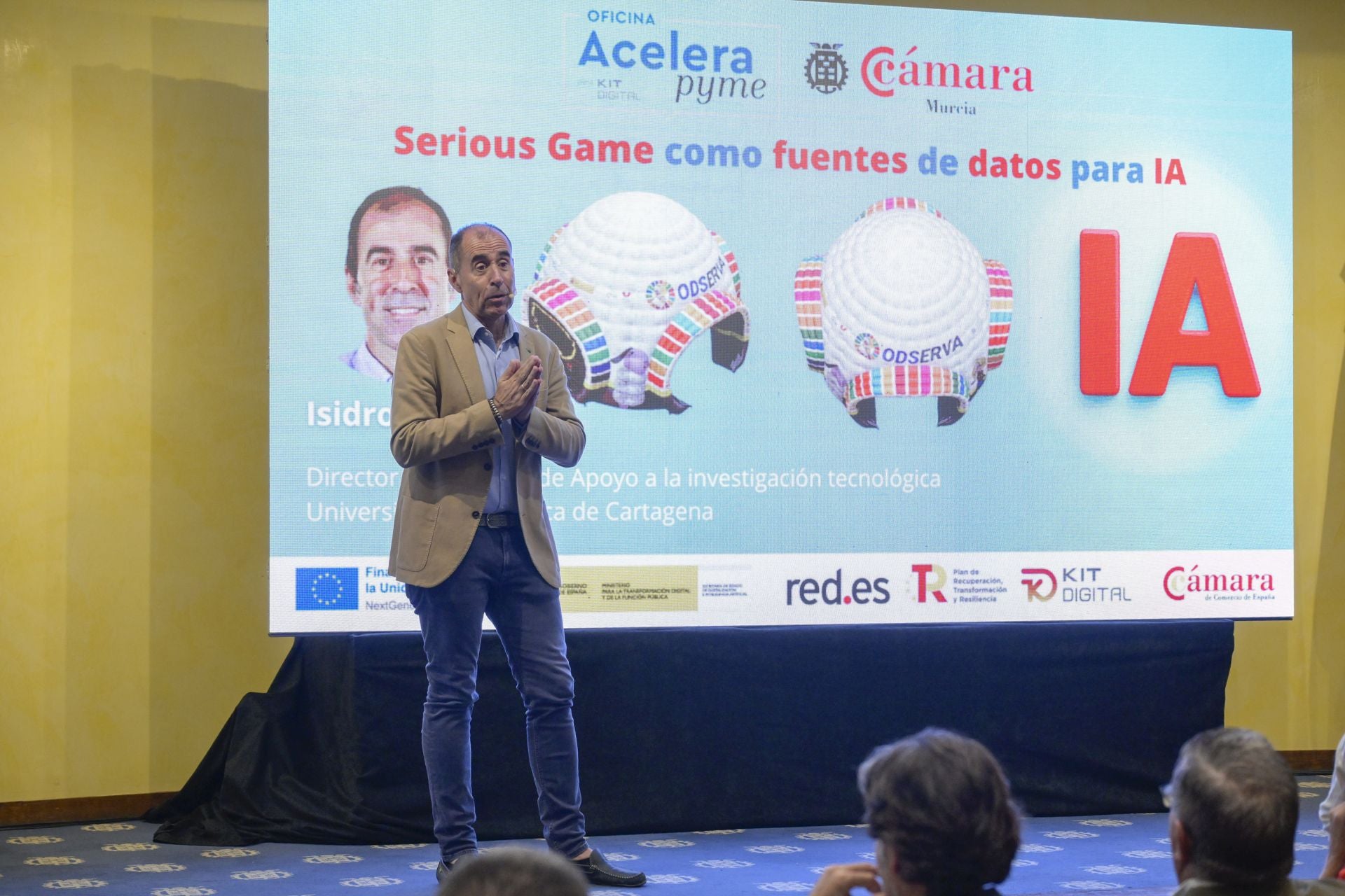 El evento sobre inteligencia artificial en la Cámara de Comercio de Murcia, en imágenes