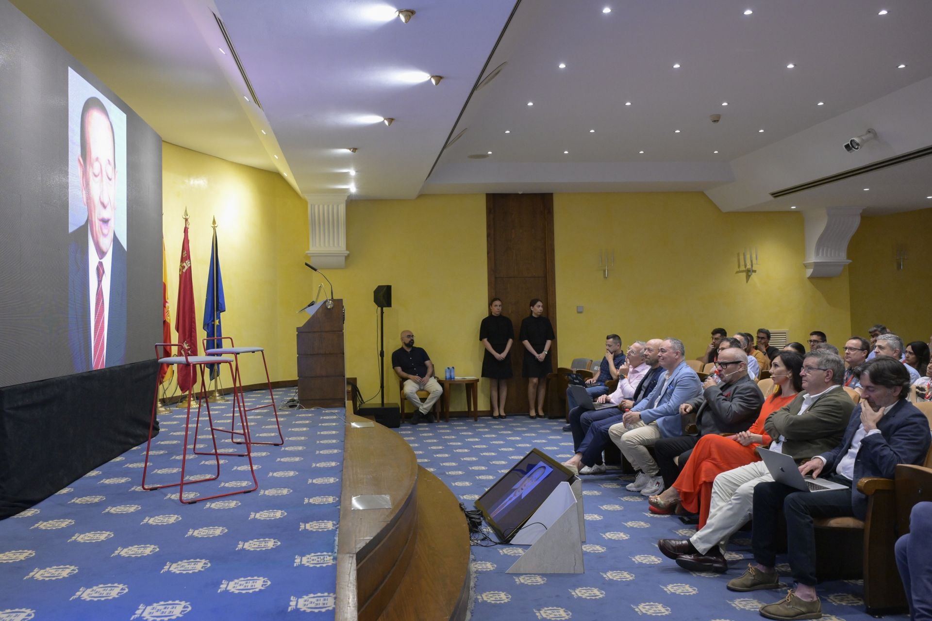 El evento sobre inteligencia artificial en la Cámara de Comercio de Murcia, en imágenes