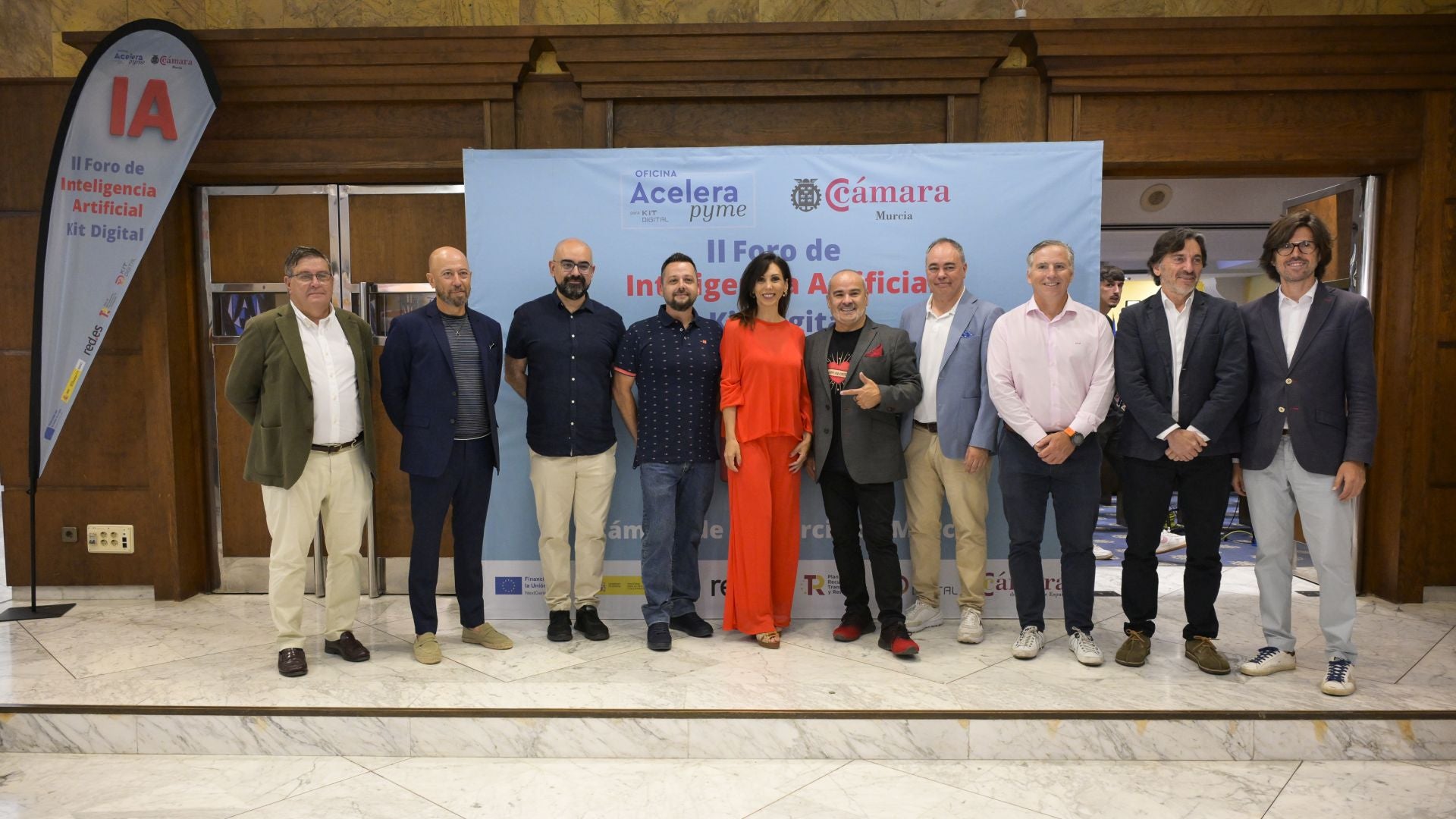 El evento sobre inteligencia artificial en la Cámara de Comercio de Murcia, en imágenes