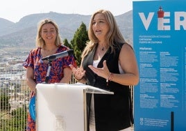 La concejal de Turismo de Cartagena, Beatriz Sánchez, en la presentación de Cartagena Puerto de Culturas.