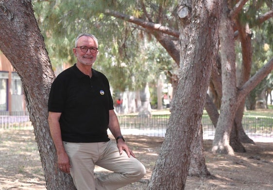 Enrique González, uno de los participantes de la Región en la iniciativa internacional 'Marcha a Gaza'.