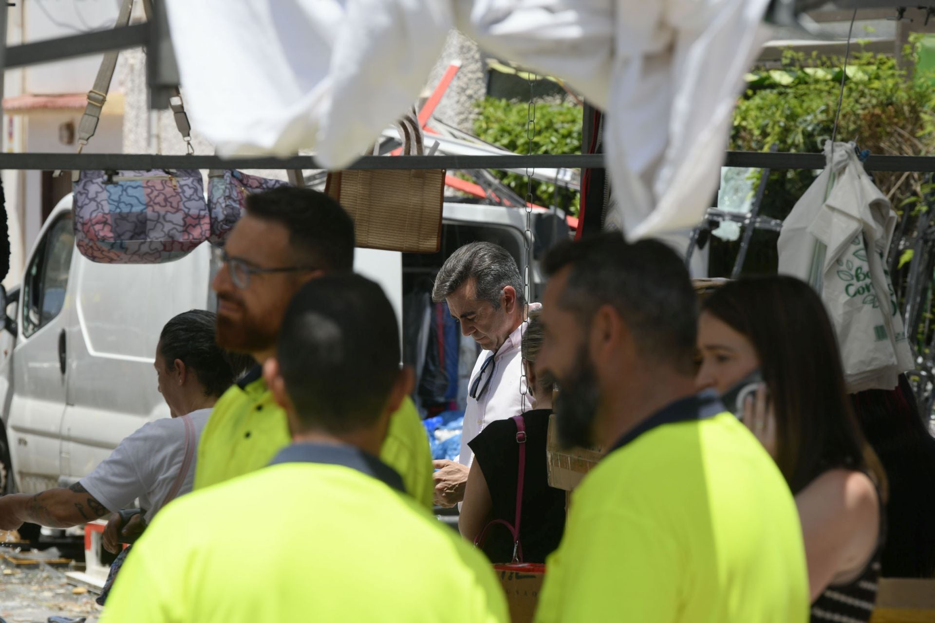 Explosión de gas en un bar de Lo Pagán, en imágenes