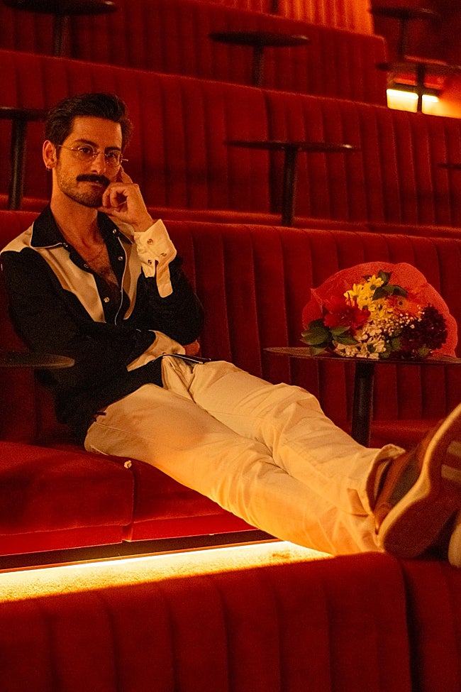 José Antonio Valera, director de cine de Bullas, en la presentación en 'Sala X' de Madrid.