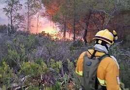 Conato de incendio en El Berro.