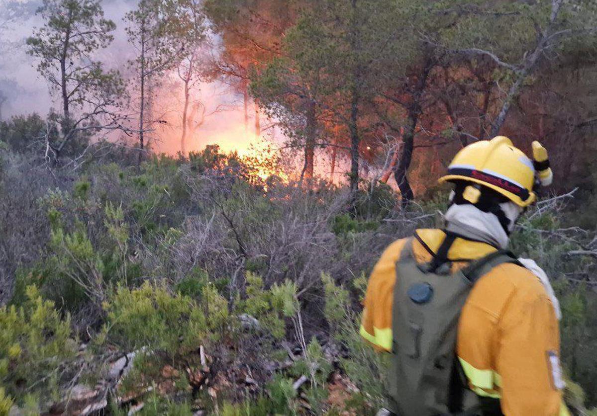 Conato de incendio en El Berro.