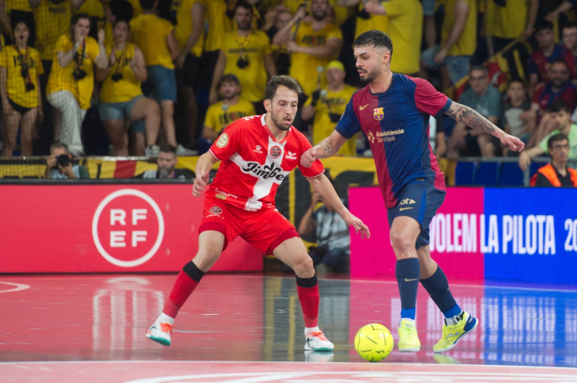 Las imágenes del Barcelona-Jimbee (2-3)