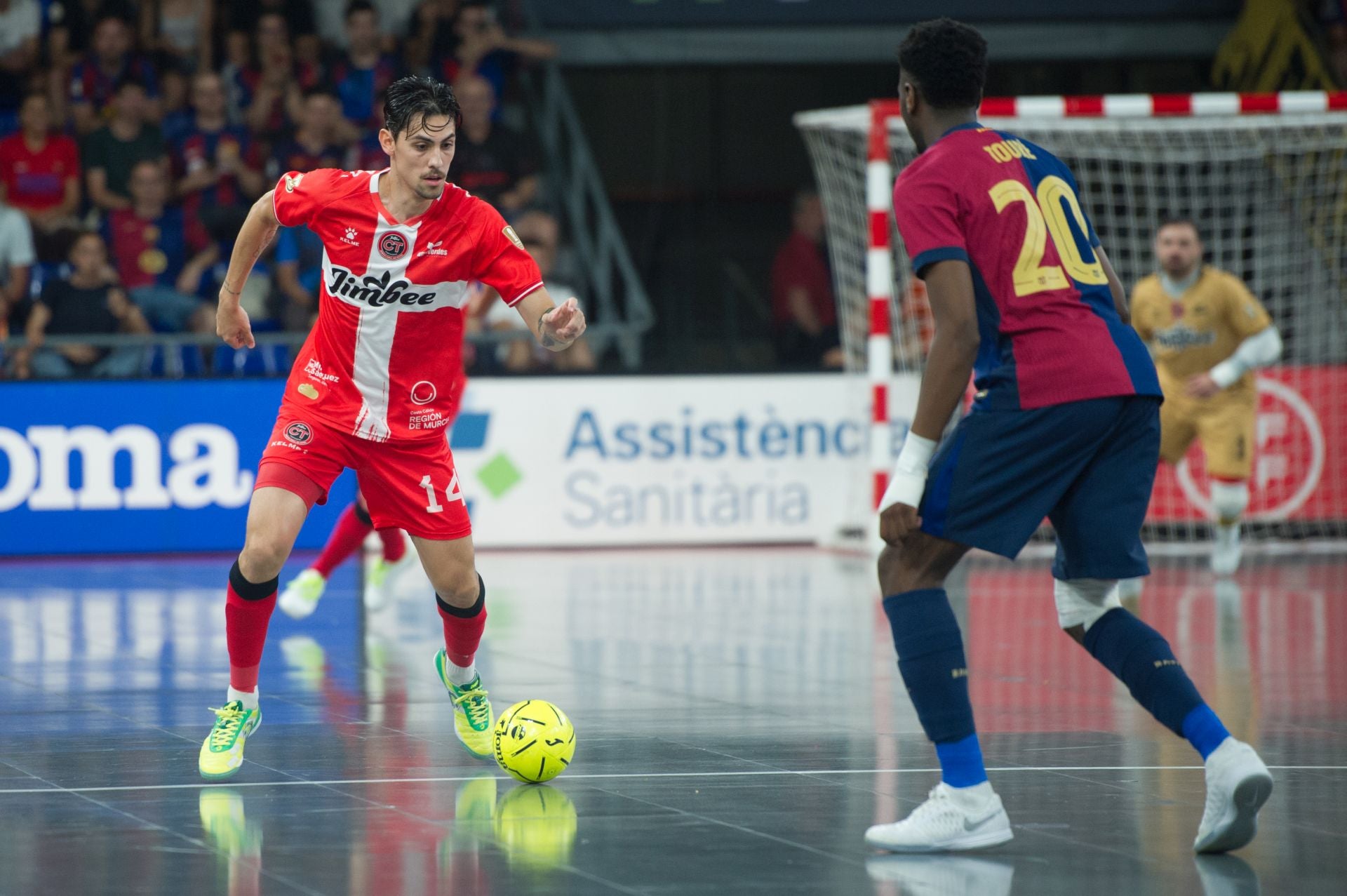 Las imágenes del Barcelona-Jimbee (2-3)