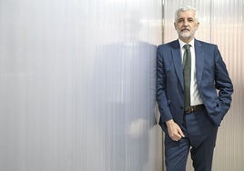 Santiago Durán, presidente del ICAC, ayer, en Murcia.