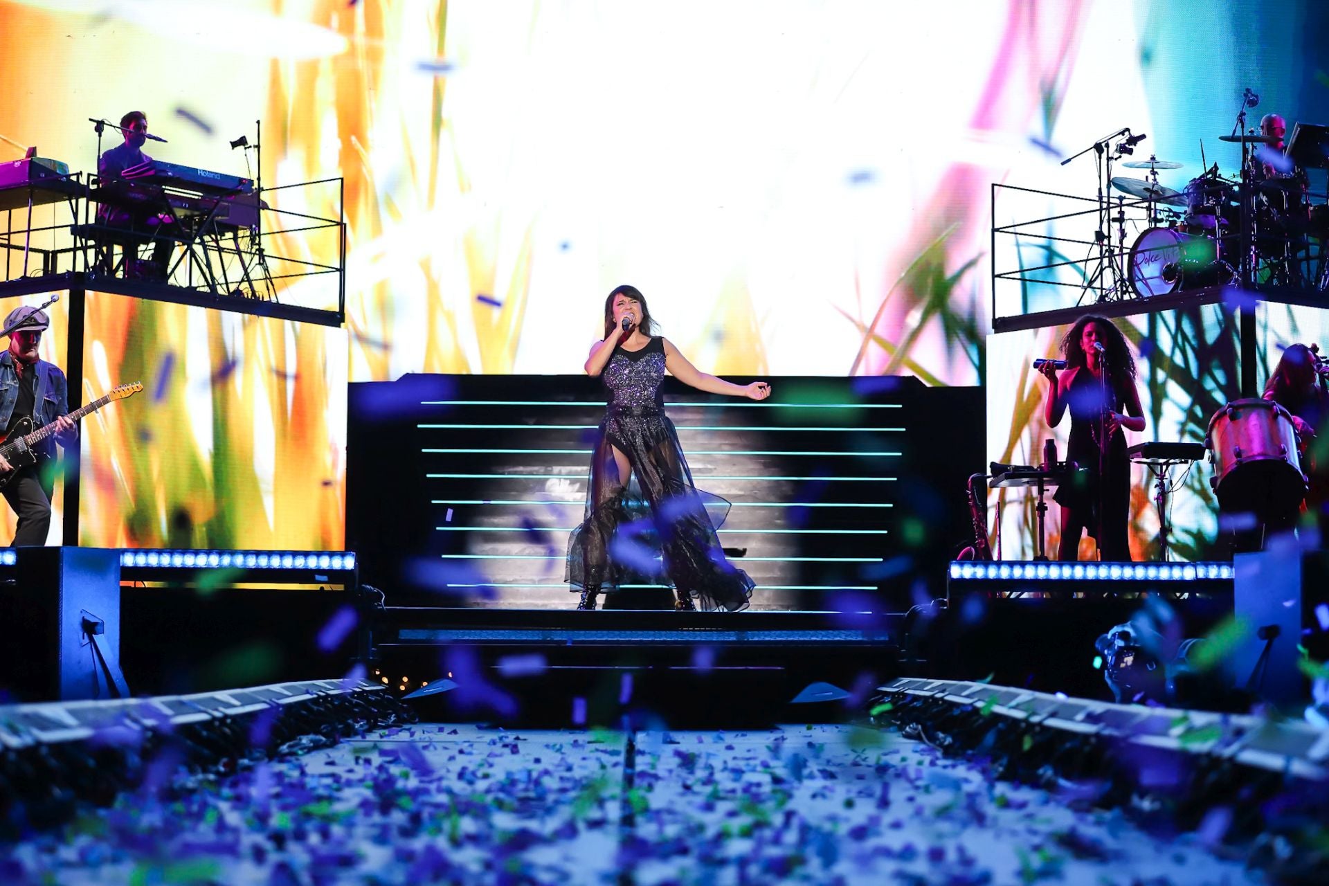 El concierto de Amaral en Murcia, en imágenes