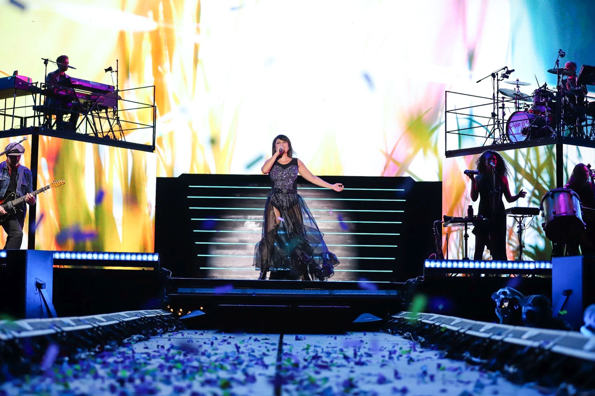 El concierto de Amaral en Murcia, en imágenes