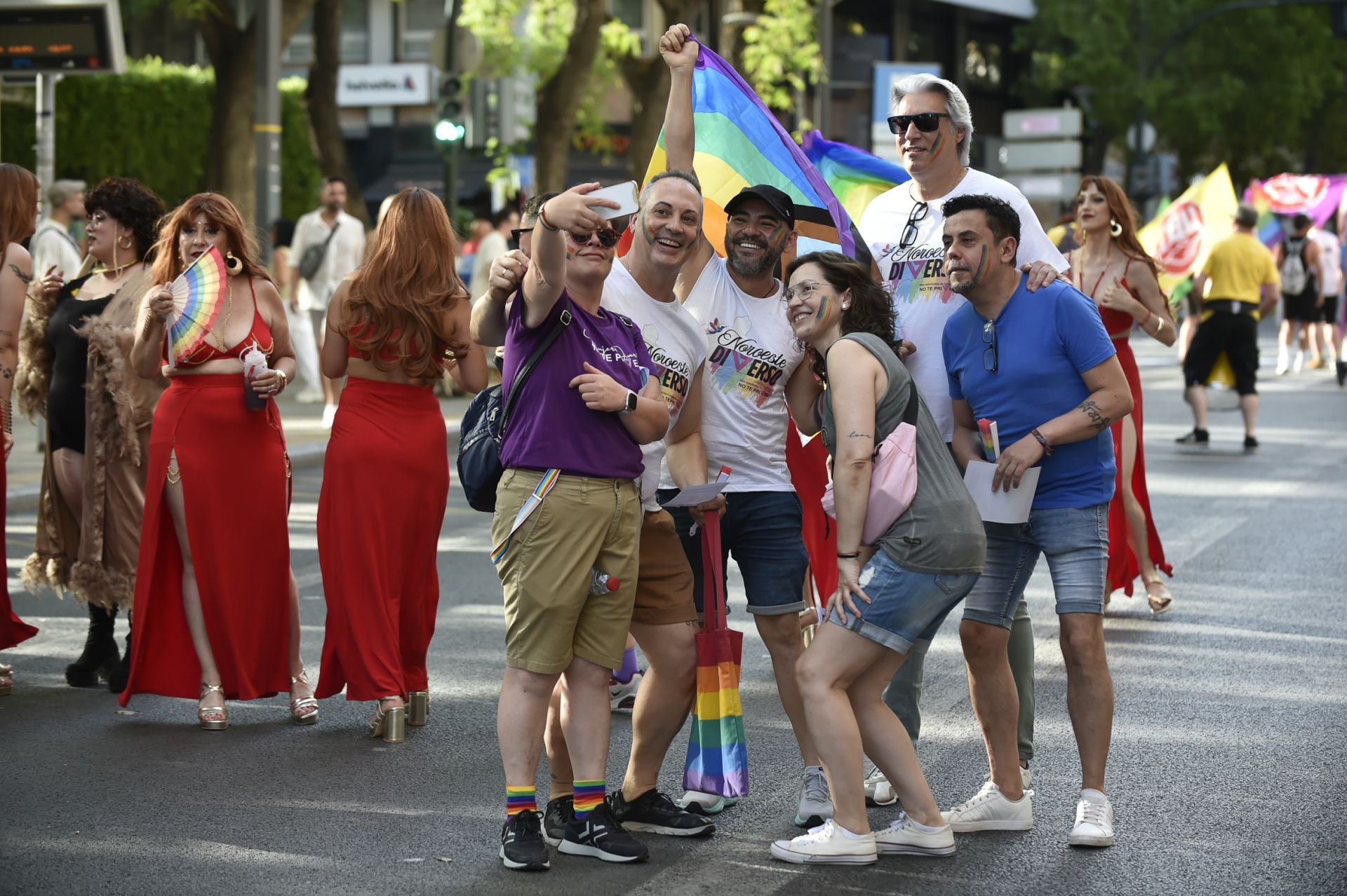 En imágenes, el desfile del Orgullo en Murcia