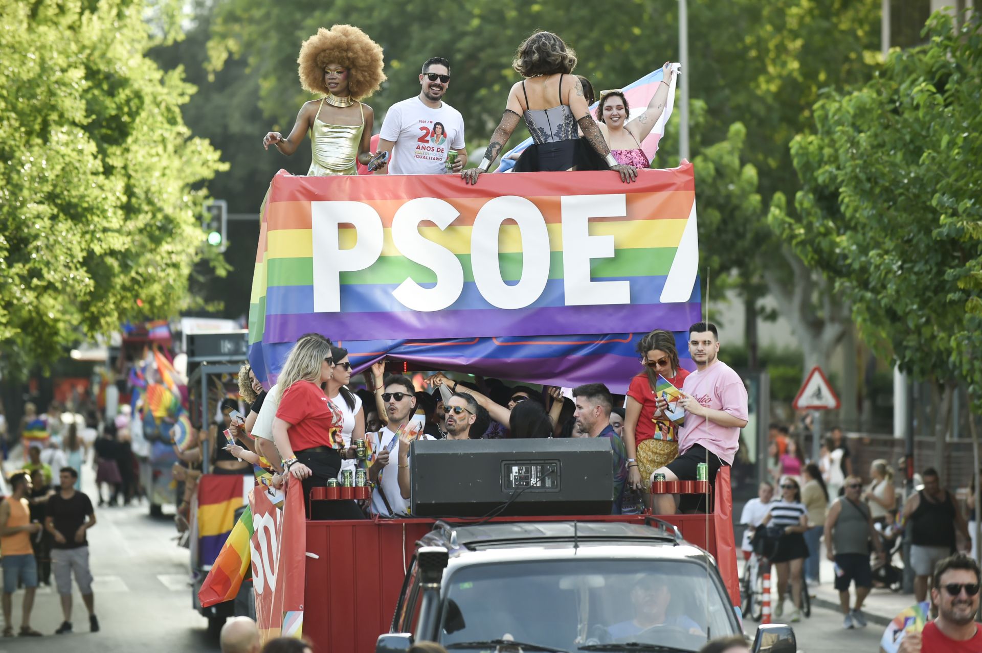 En imágenes, el desfile del Orgullo en Murcia