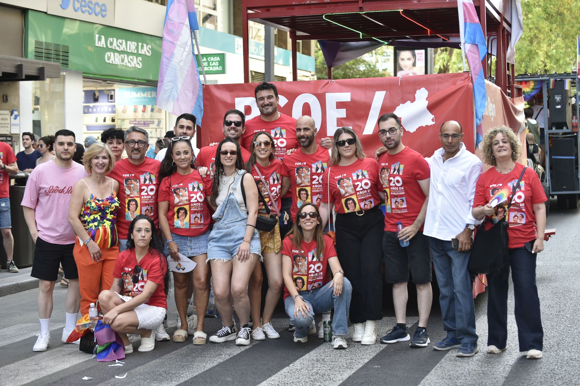 En imágenes, el desfile del Orgullo en Murcia