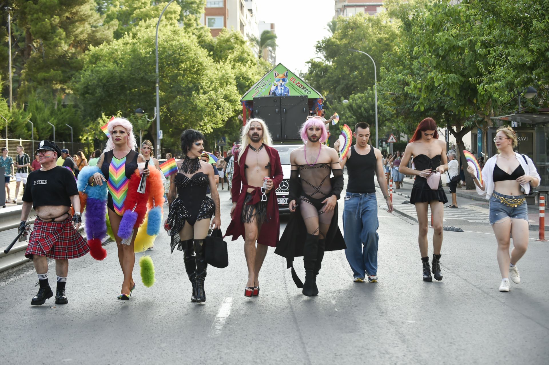 En imágenes, el desfile del Orgullo en Murcia