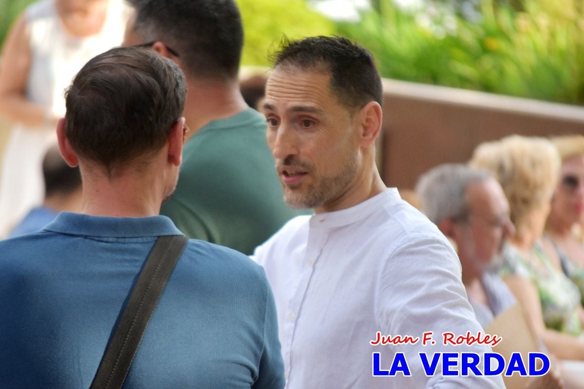 Imágenes de la presentación de «Forjando el mañana» en la Feria del Libro de Caravaca