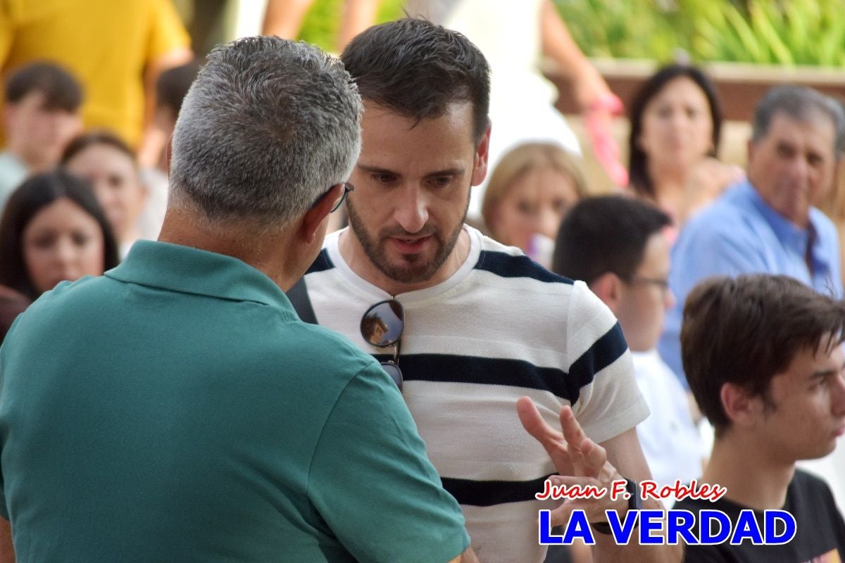 Imágenes de la presentación de «Forjando el mañana» en la Feria del Libro de Caravaca