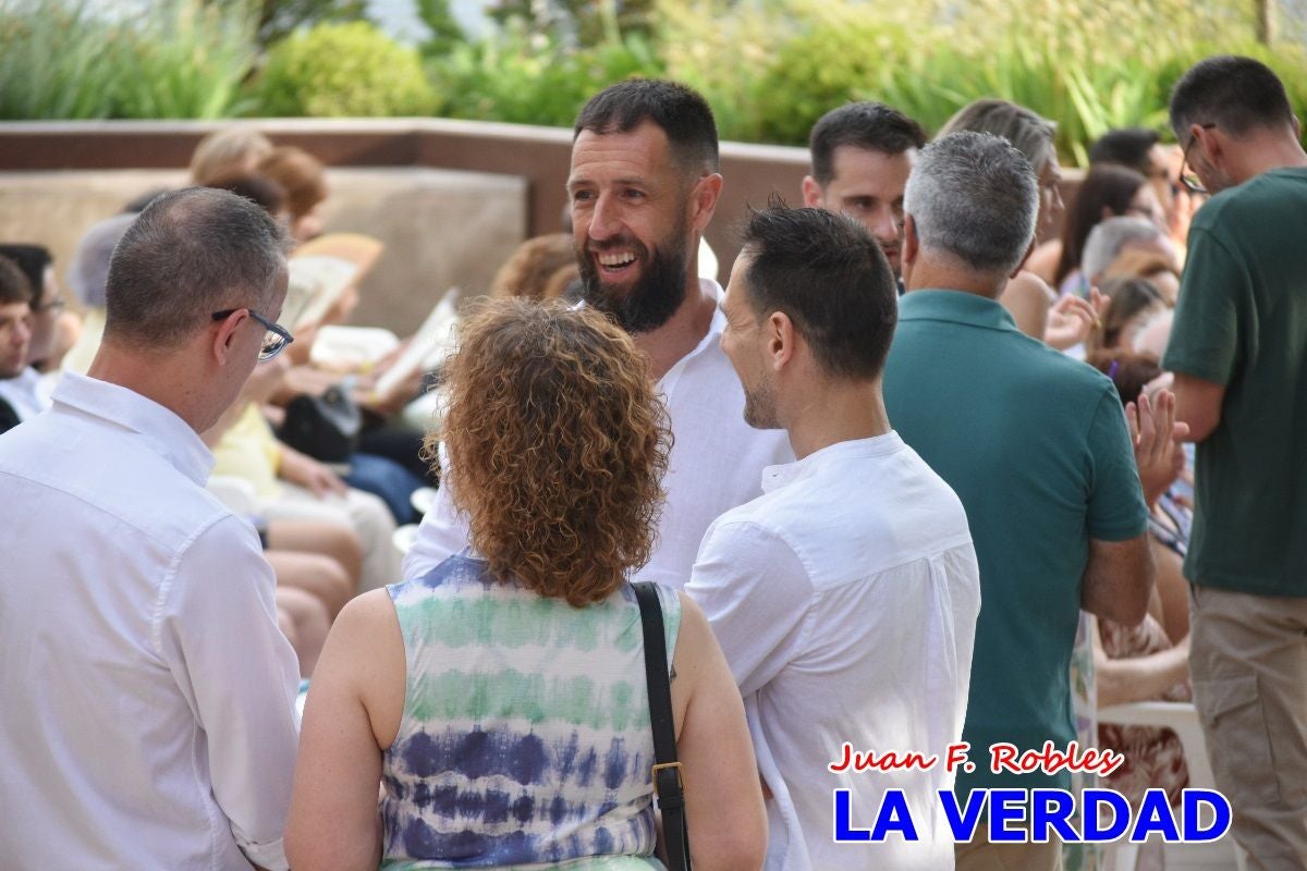 Imágenes de la presentación de «Forjando el mañana» en la Feria del Libro de Caravaca