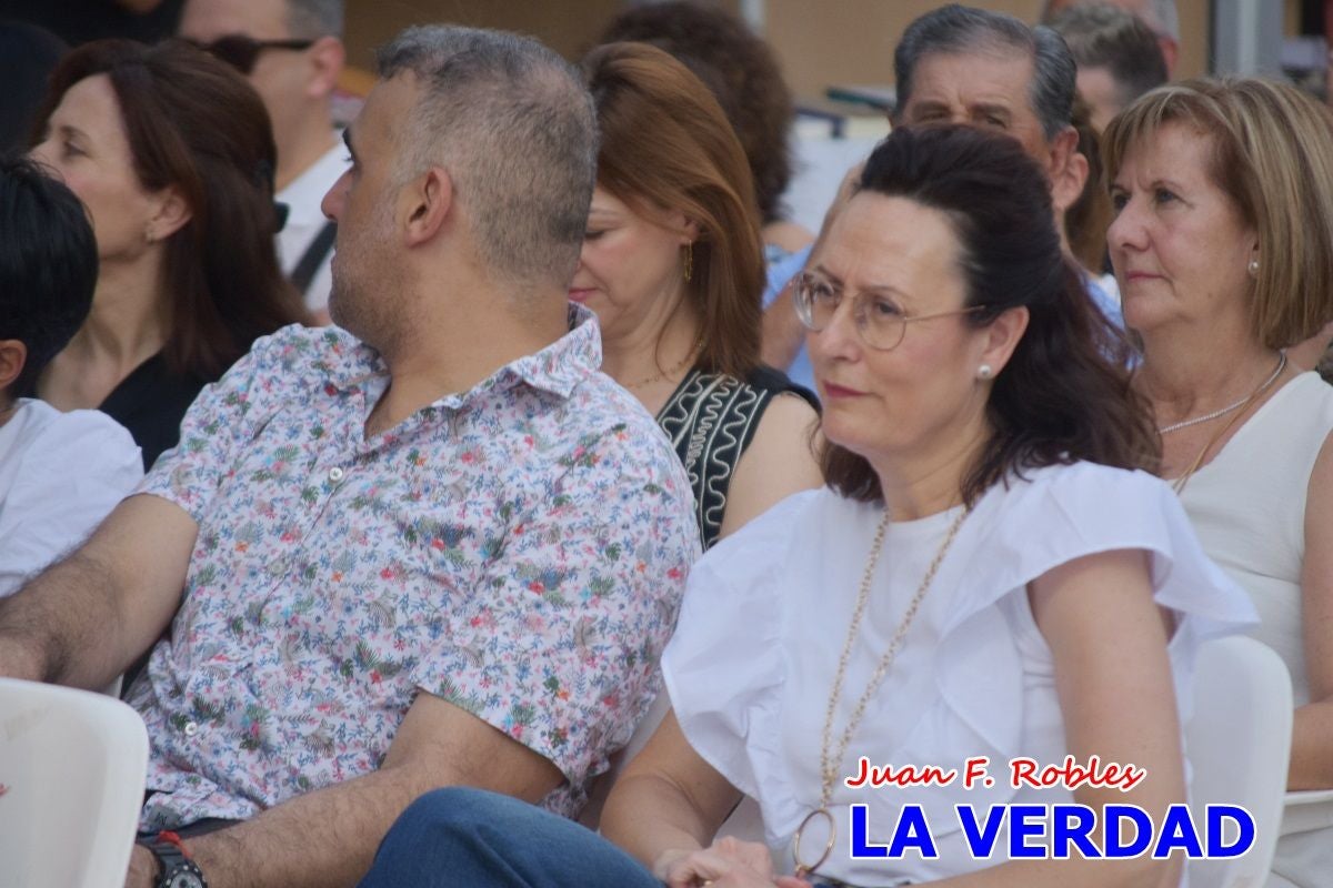 Imágenes de la presentación de «Forjando el mañana» en la Feria del Libro de Caravaca