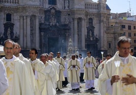 La procesión del Corpus Christi de Murcia, en imágenes
