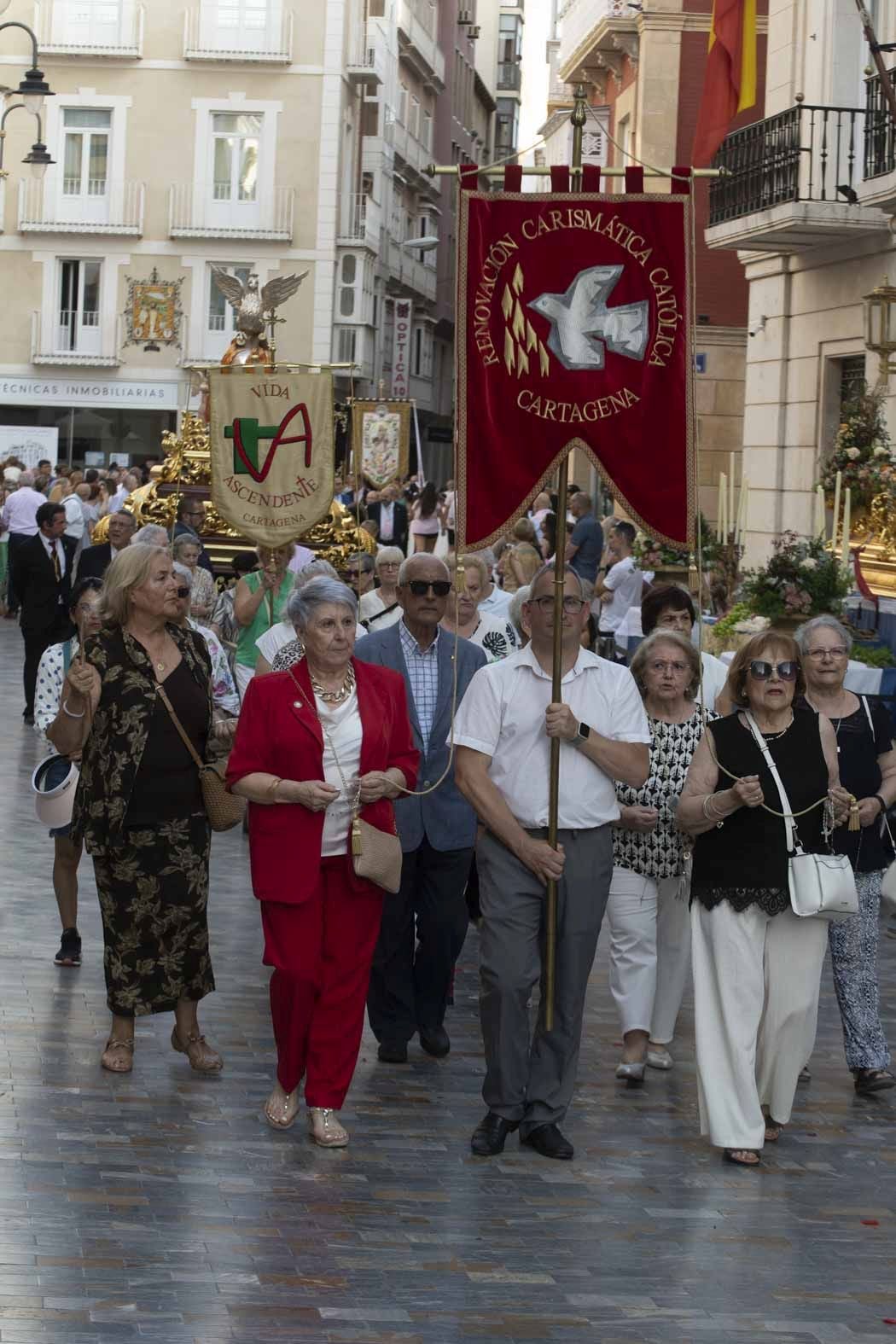 La procesión del Corpus Christi de Cartagena, en imágenes