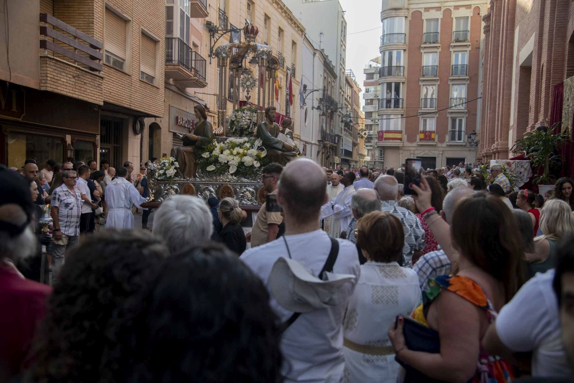 La procesión del Corpus Christi de Cartagena, en imágenes