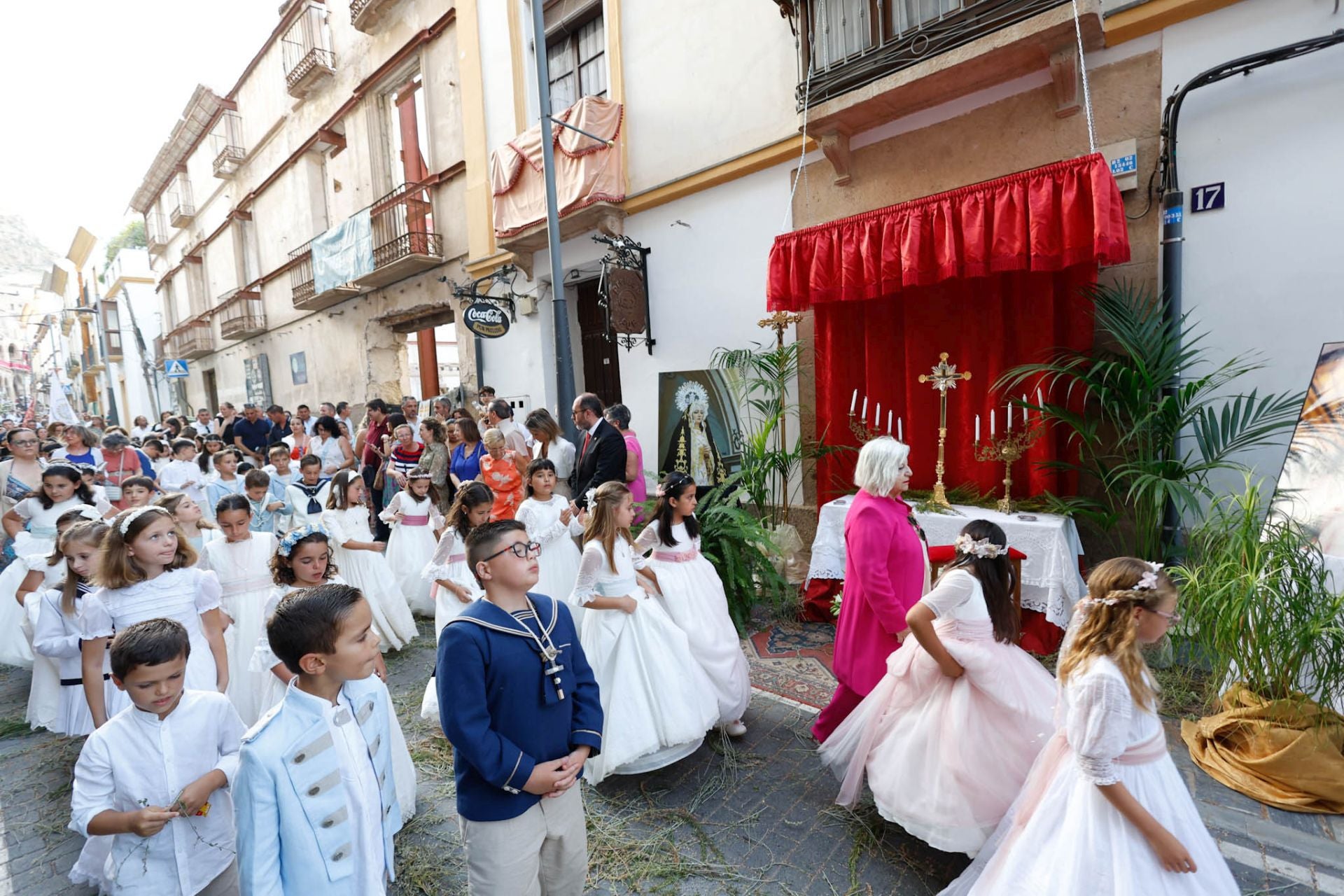 El Corpus llena de tradición el casco viejo de Lorca