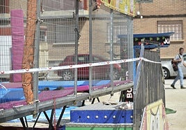 Atracción infantil de Alquerías donde el 15 de junio falleció una niña de dos años