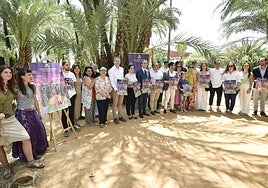 La presentación del ciclo en el Palmeral de Santiago y Zaraíche.