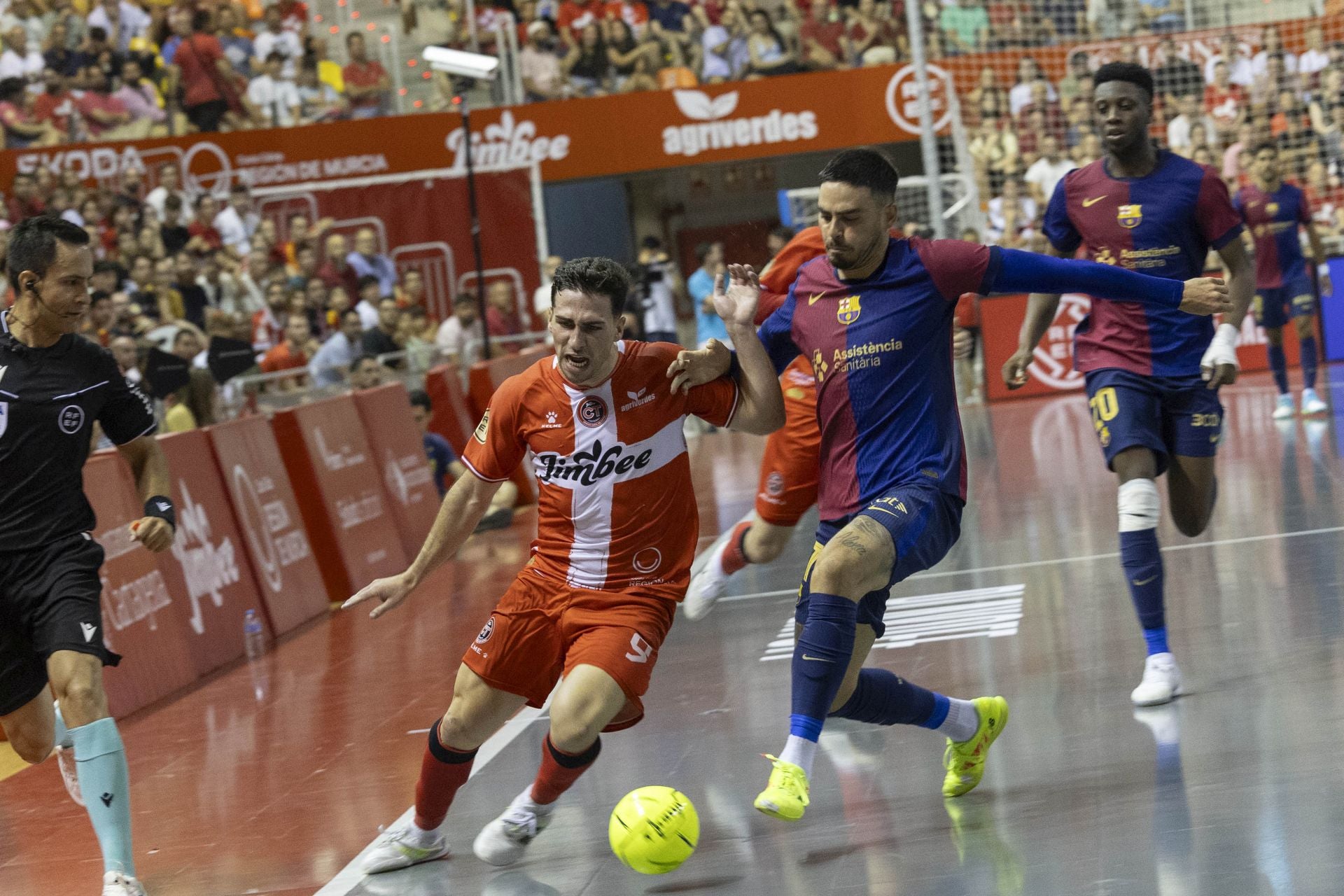 Las imágenes del Jimbee-Barça (3-2)