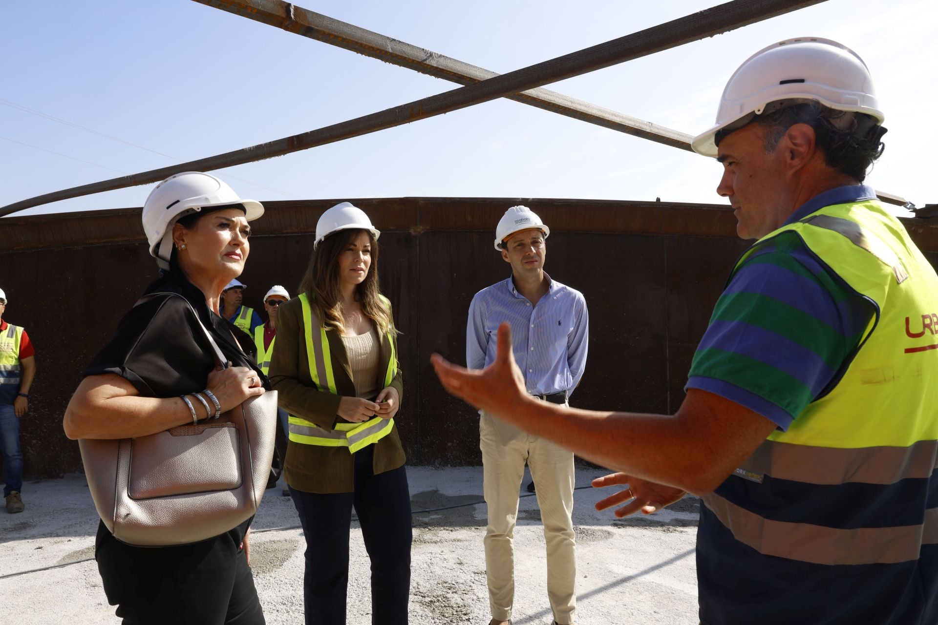 Las obras del puente de El Raal de Murcia, en imágenes