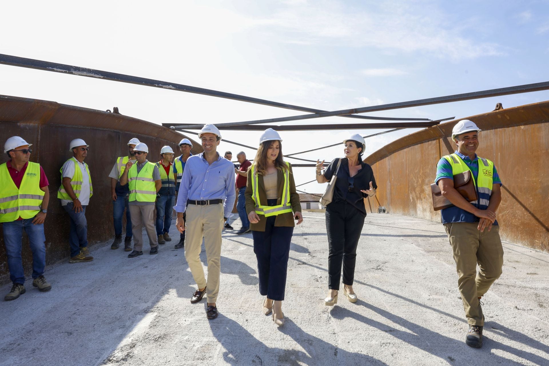 Las obras del puente de El Raal de Murcia, en imágenes