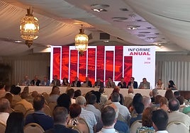 Un momento de la Junta General de Grupo Upper, celebrada recientemente.