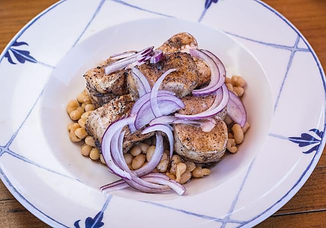 Un plato de El Sombrerico.