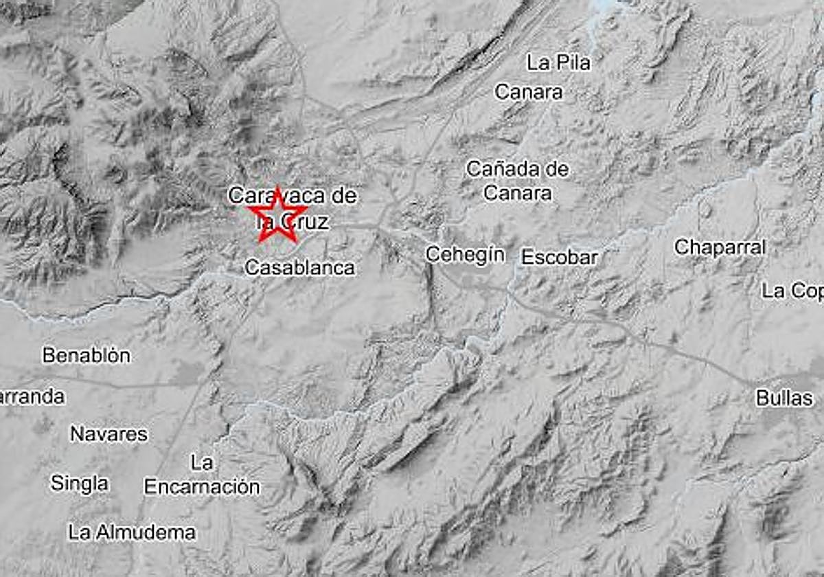 Segundo terremoto en seis horas en el Noroeste de la Región de Murcia