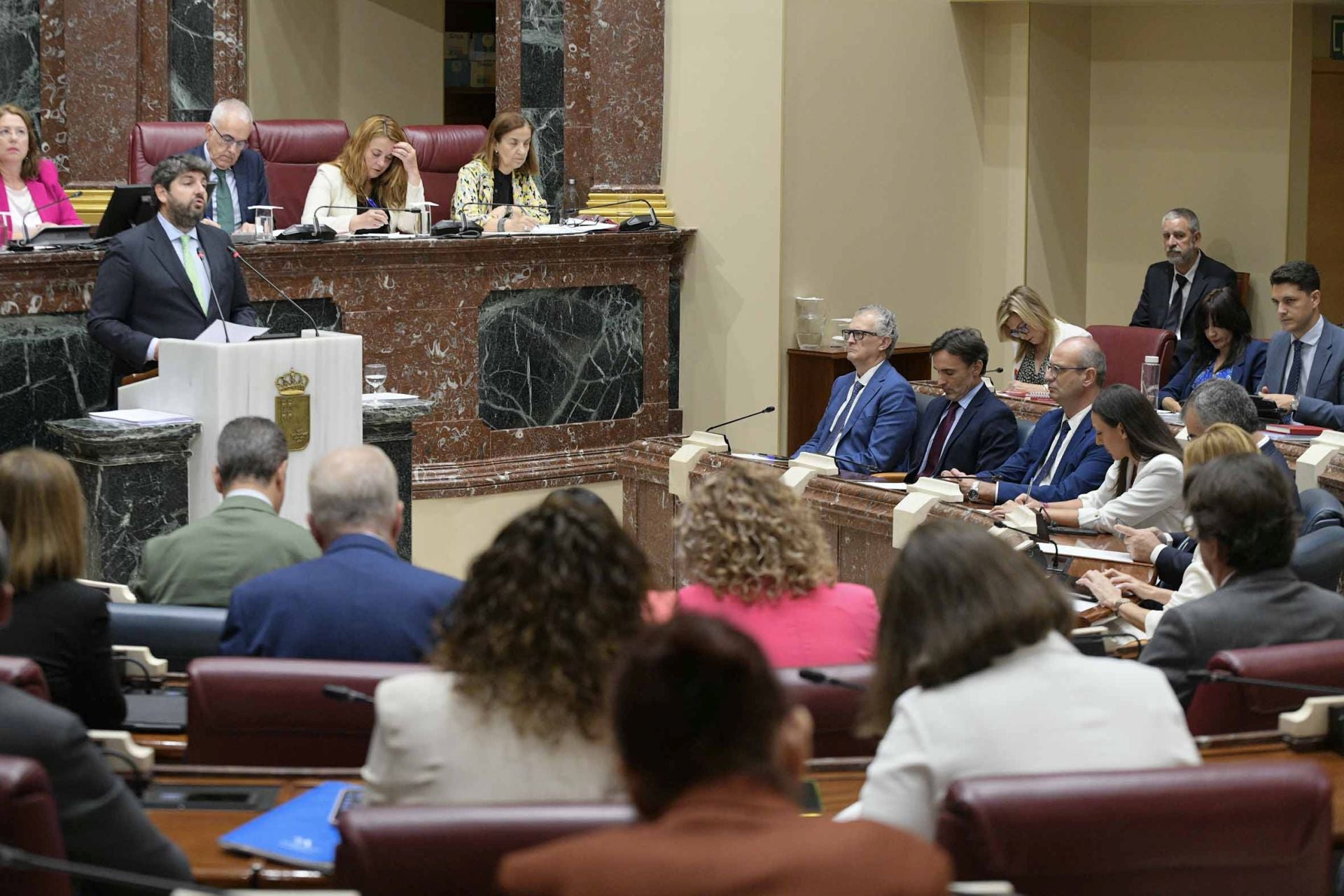 La primera jornada del Debate del Estado de la Región, en imágenes