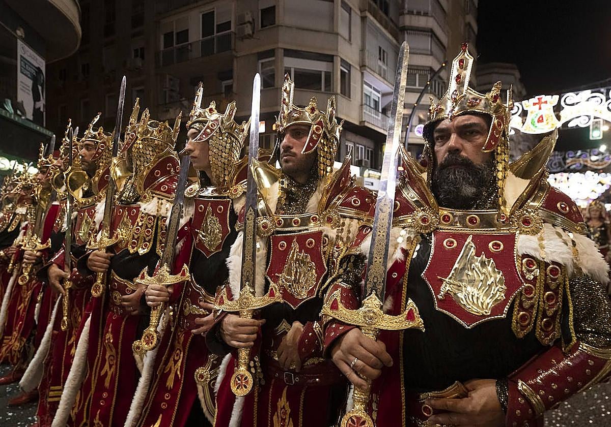 El desfile de Moros y Cristanos de Murcia en 2023.