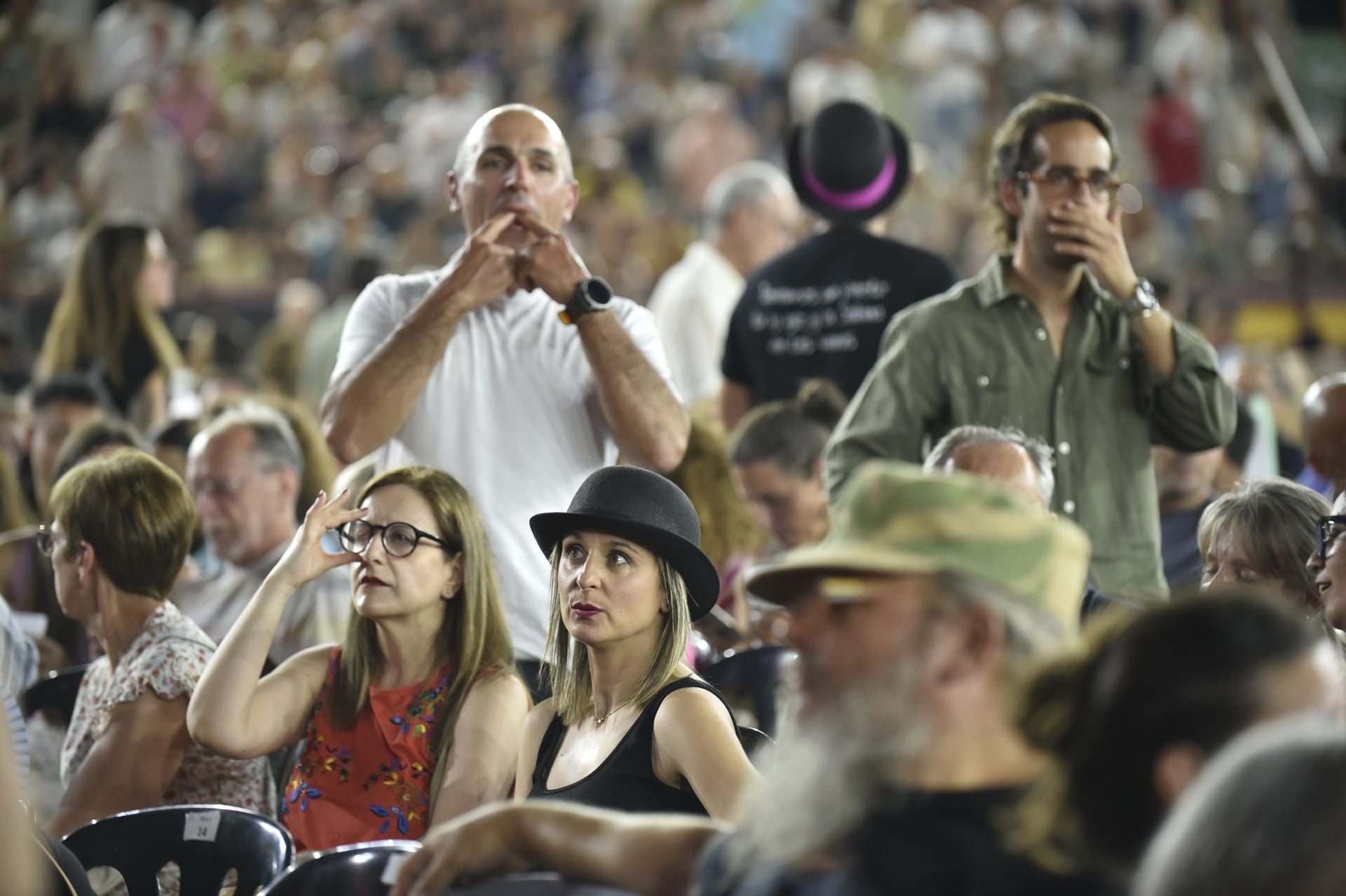 Concierto de Joaquín Sabina en Murcia, en imágenes