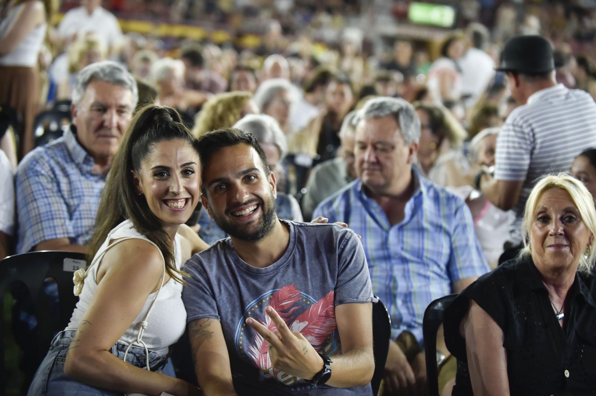 Concierto de Joaquín Sabina en Murcia, en imágenes