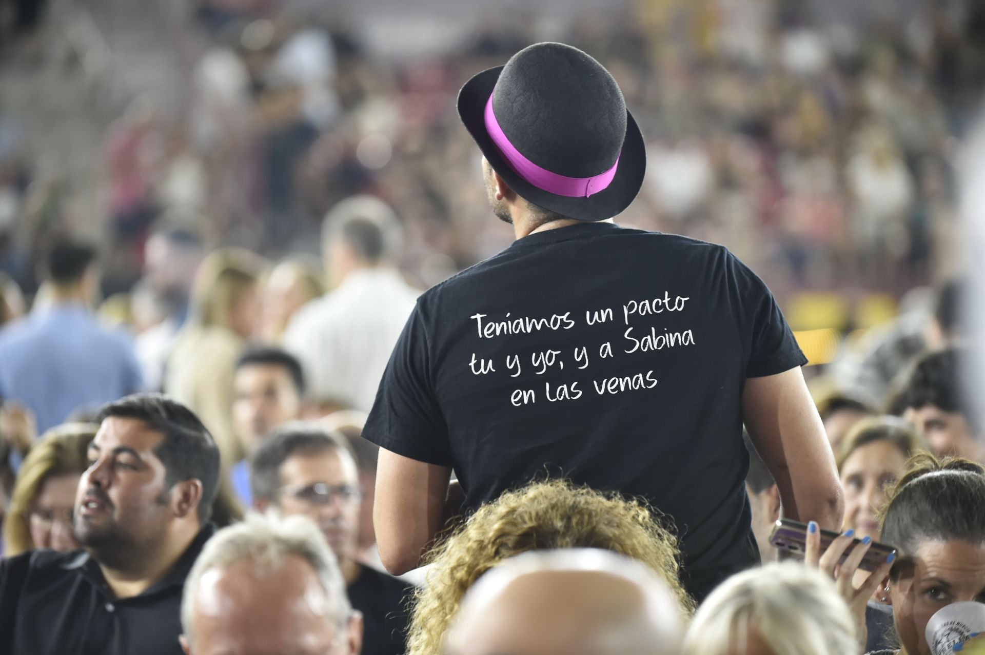 Concierto de Joaquín Sabina en Murcia, en imágenes