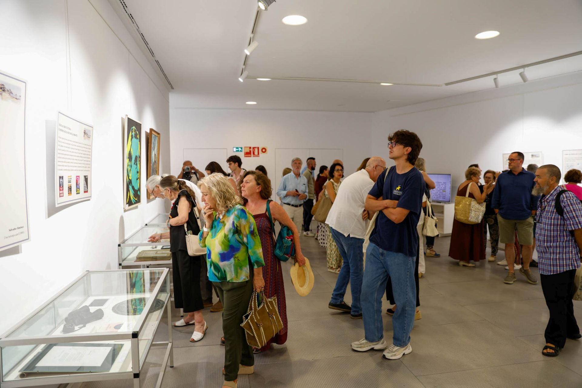 Inauguración de la exposición que homenajea a &#039;Las Cuatro Plumas&#039; de Águilas, en imágenes