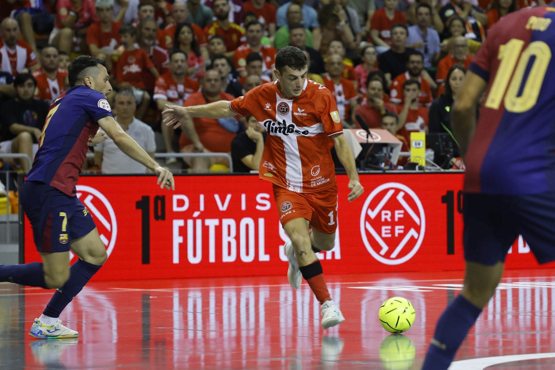 La victoria del Jimbee ante el Barcelona, en imágenes