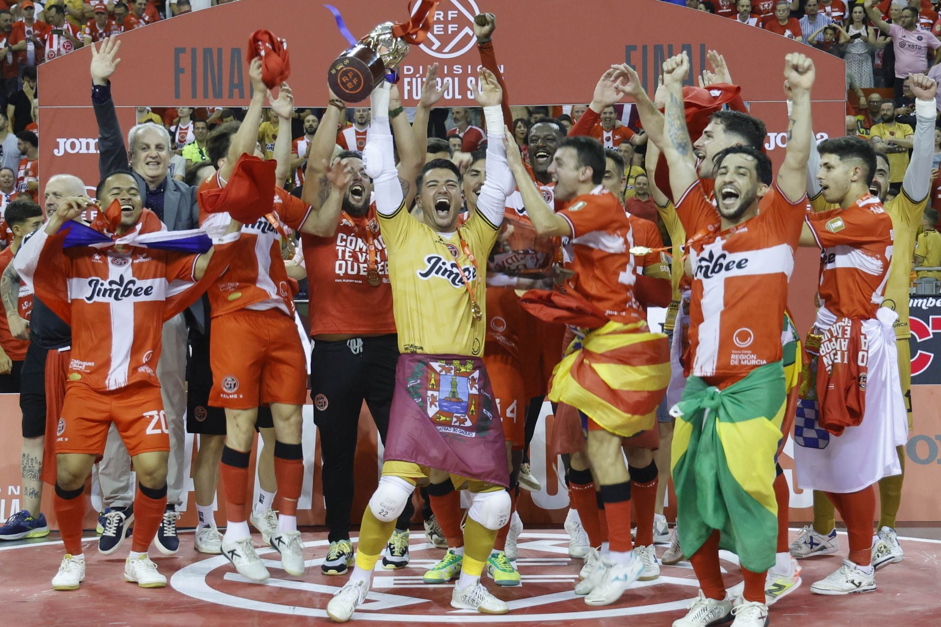 La victoria del Jimbee ante el Barcelona, en imágenes