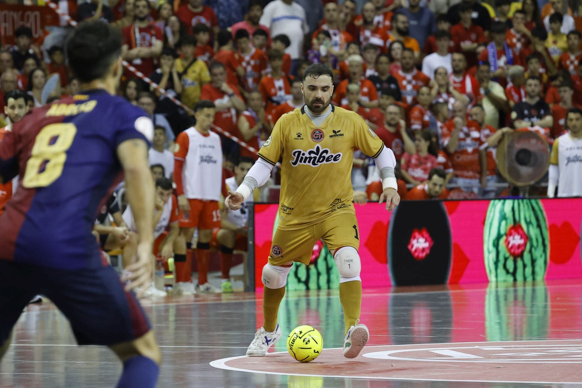 La victoria del Jimbee ante el Barcelona, en imágenes