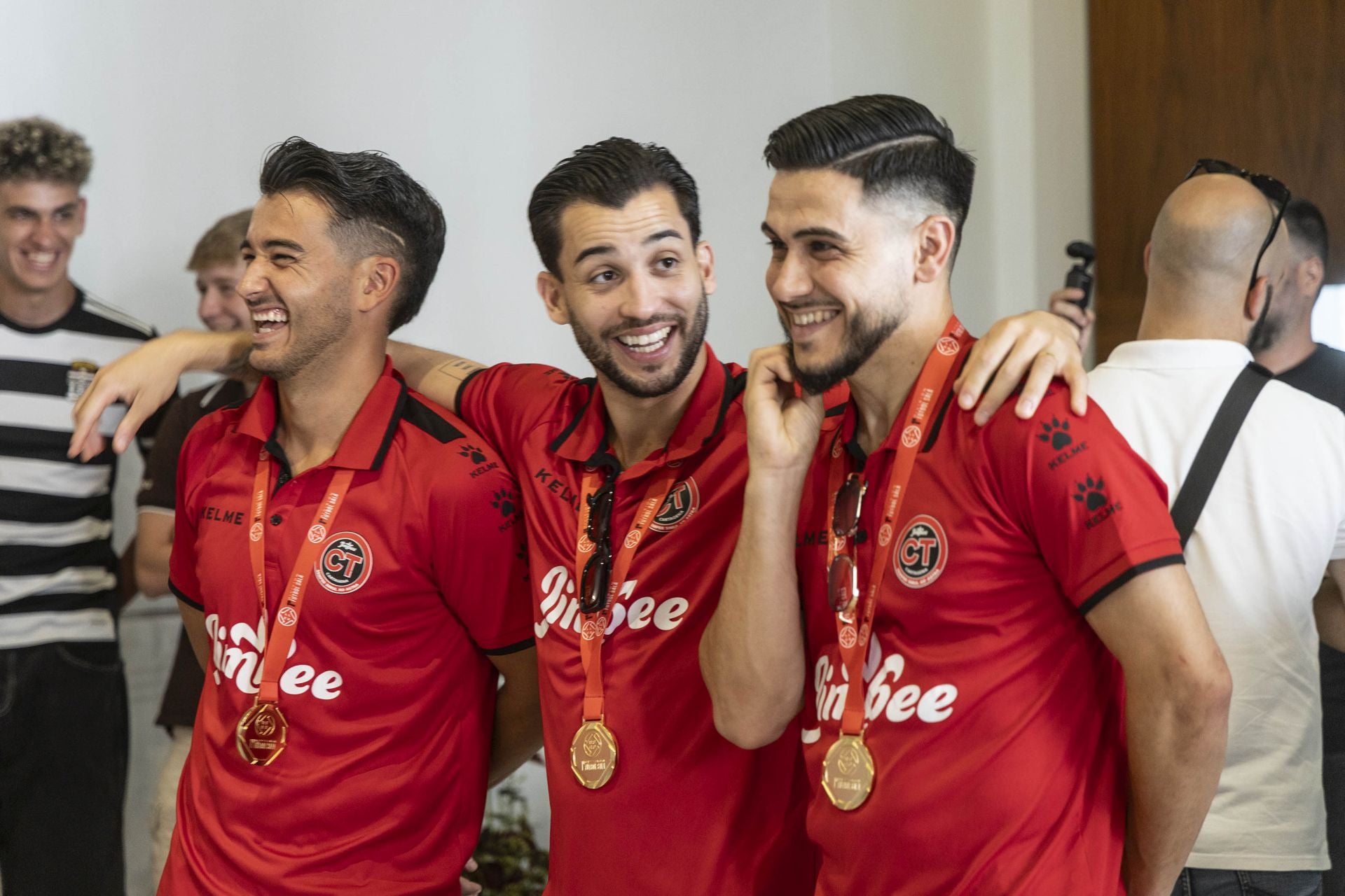Recepción en el Ayuntamiento de Cartagena al Jimbee campeón, en imágenes