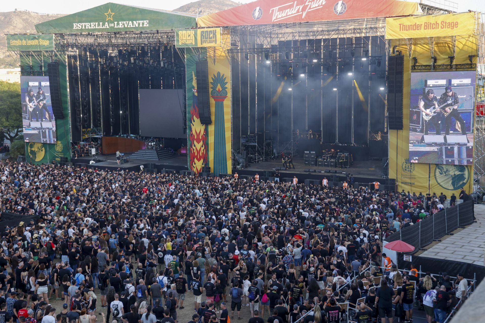 En imágenes, segunda jornada del Rock Imperium de Cartagena